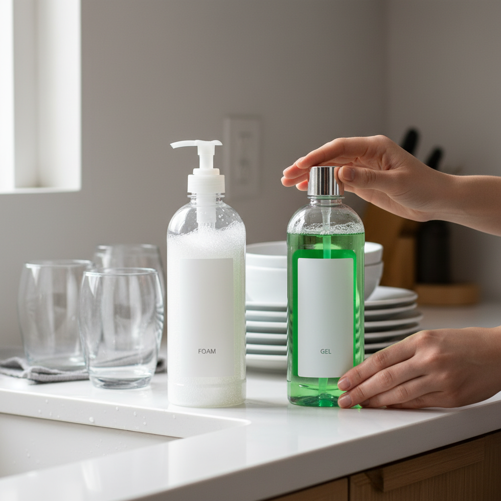 Foam vs. Gel Dishwashing Liquid: A Comprehensive Comparison for Your Kitchen