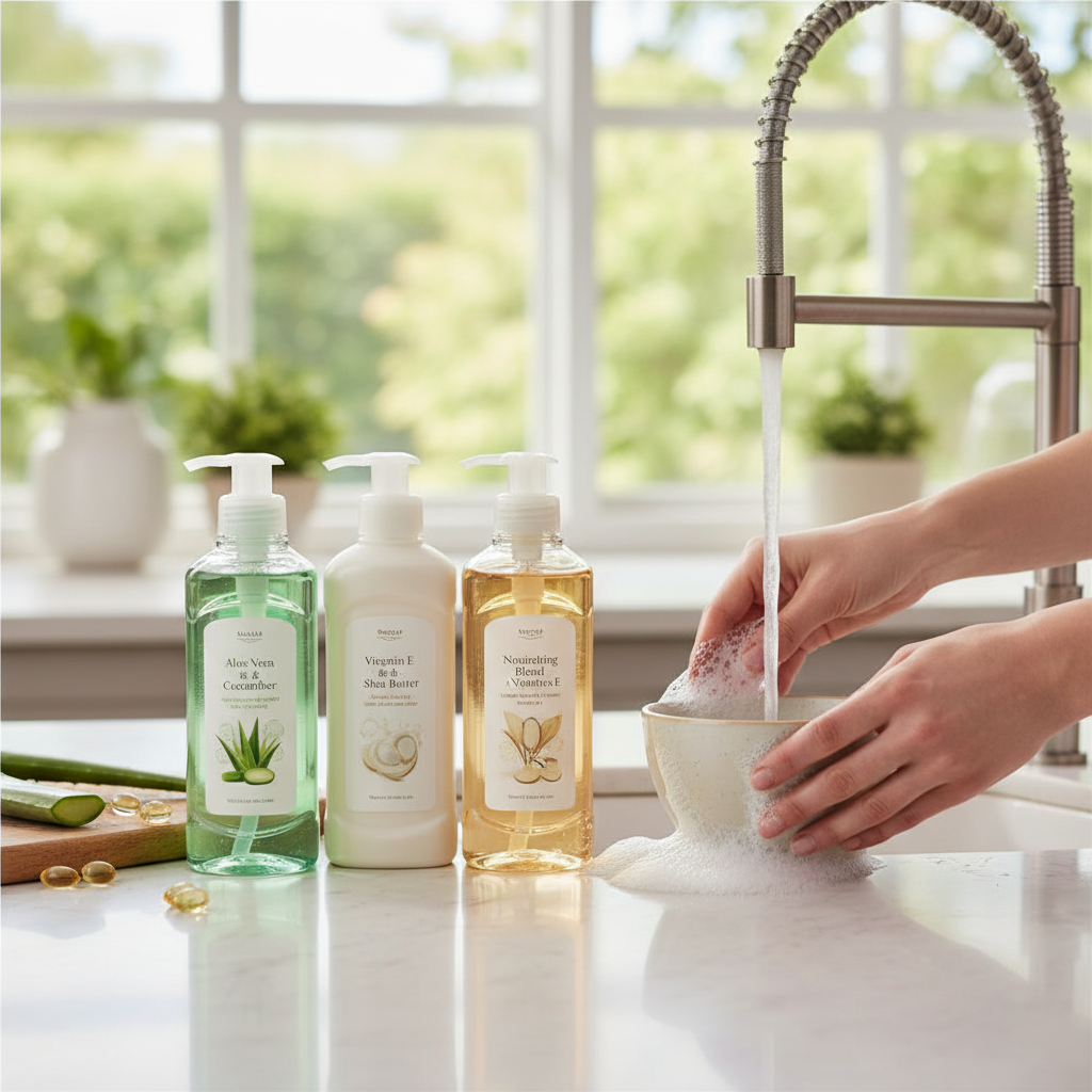Best Moisturizing Dish Soaps with Aloe and Vitamin E for Happy Hands