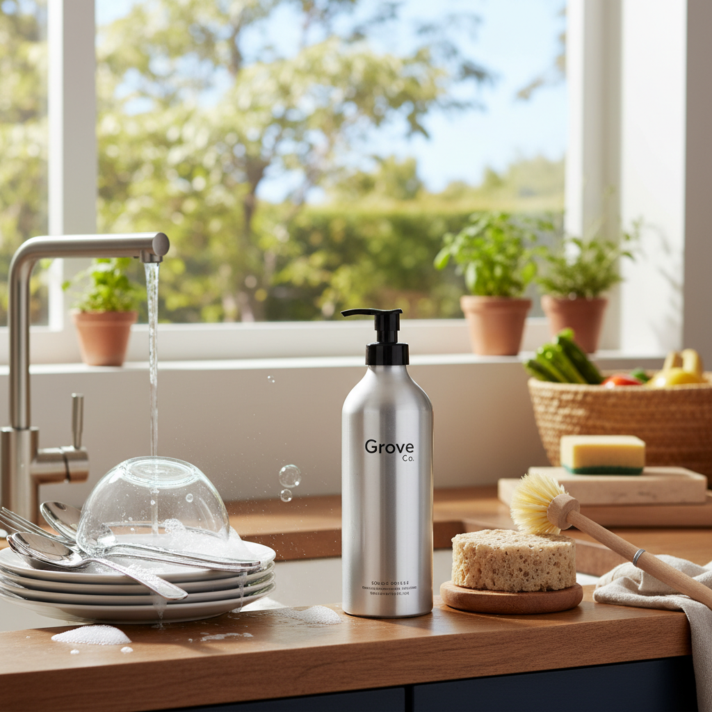 Grove Co. Dish Soap Review: A Deep Dive into Performance and Sustainable Aluminum Bottle Tech