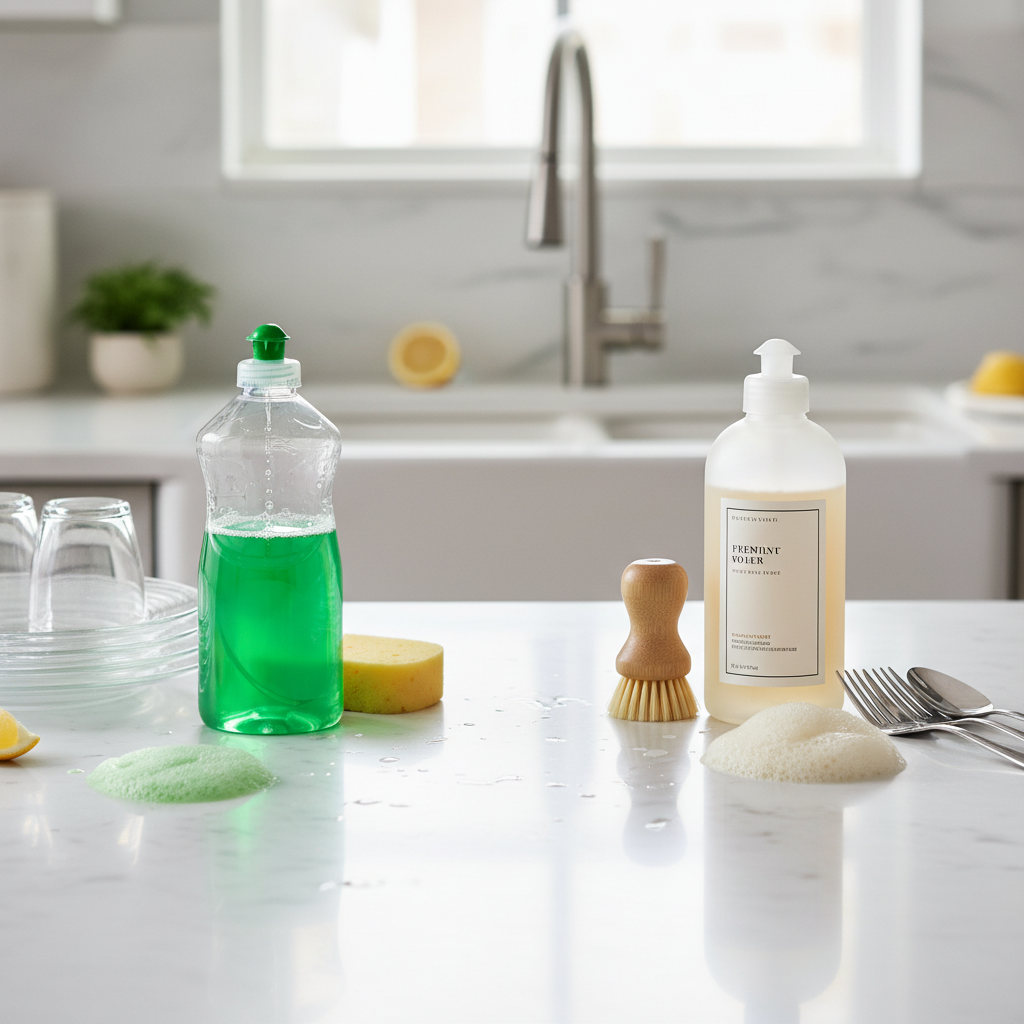 Grocery Store vs. Premium Dish Soaps: The Ultimate Comparison for a Sparkling Clean