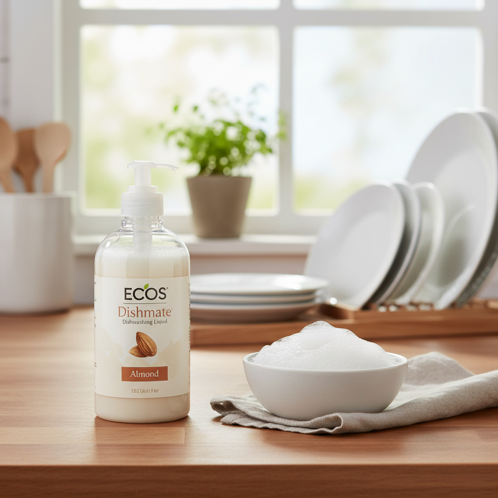 ECOS Dishmate Almond Dishwashing Liquid: A Deep Dive into Gentle, Effective Cleaning