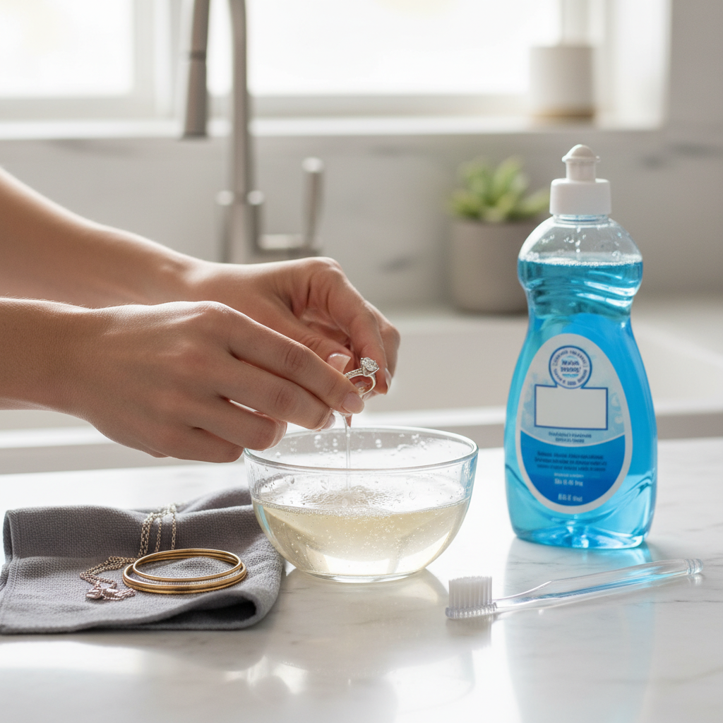 Restore Your Sparkle: The Ultimate Guide to Cleaning Jewelry with Dish Soap and a Toothbrush