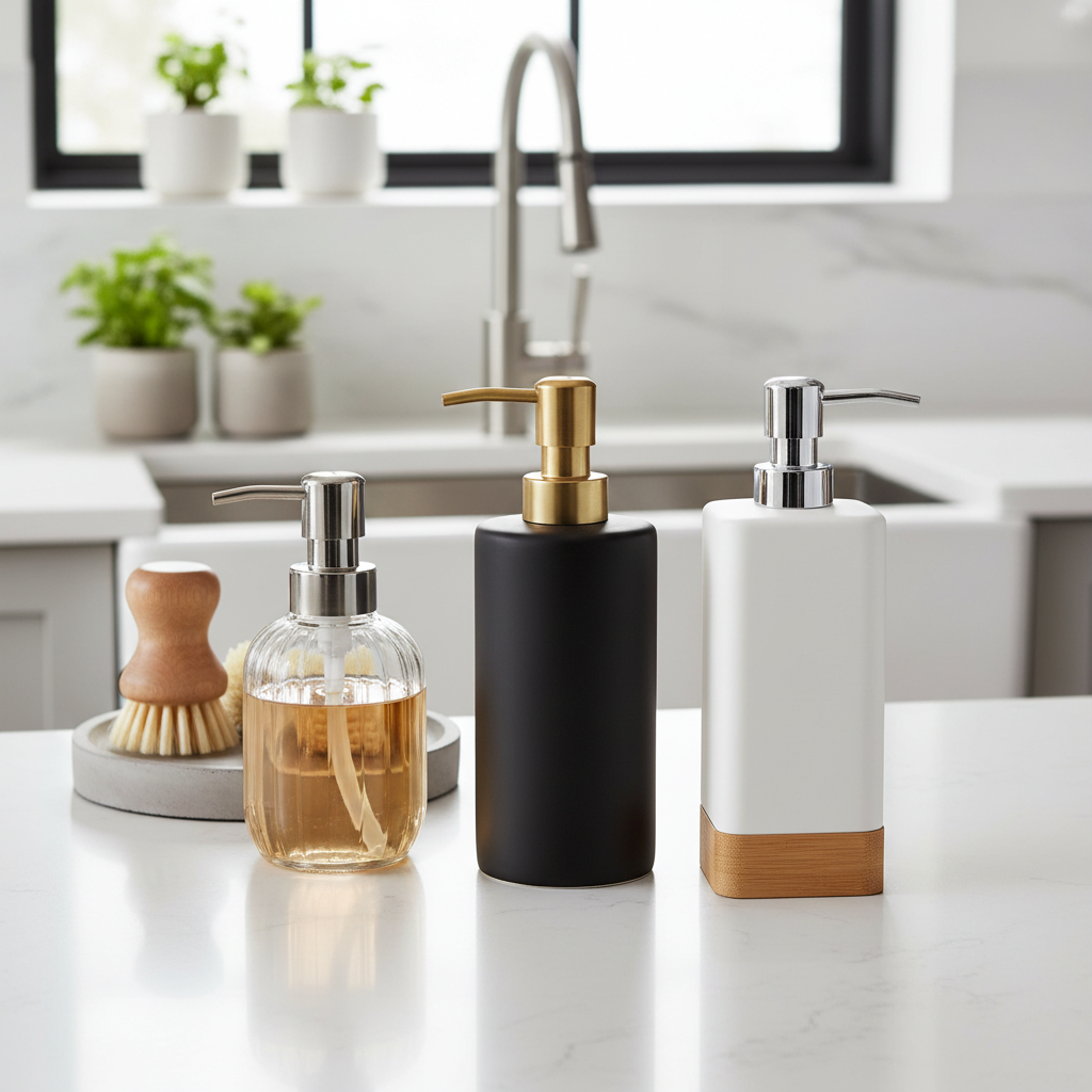 Elevate Your Kitchen: The Best Dish Soap Dispensers for Modern Sink Decor
