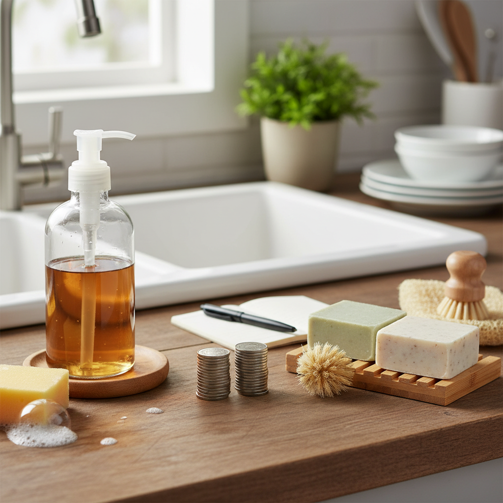 Liquid vs. Solid Dish Soap Bars: Uncovering the Cheaper Choice