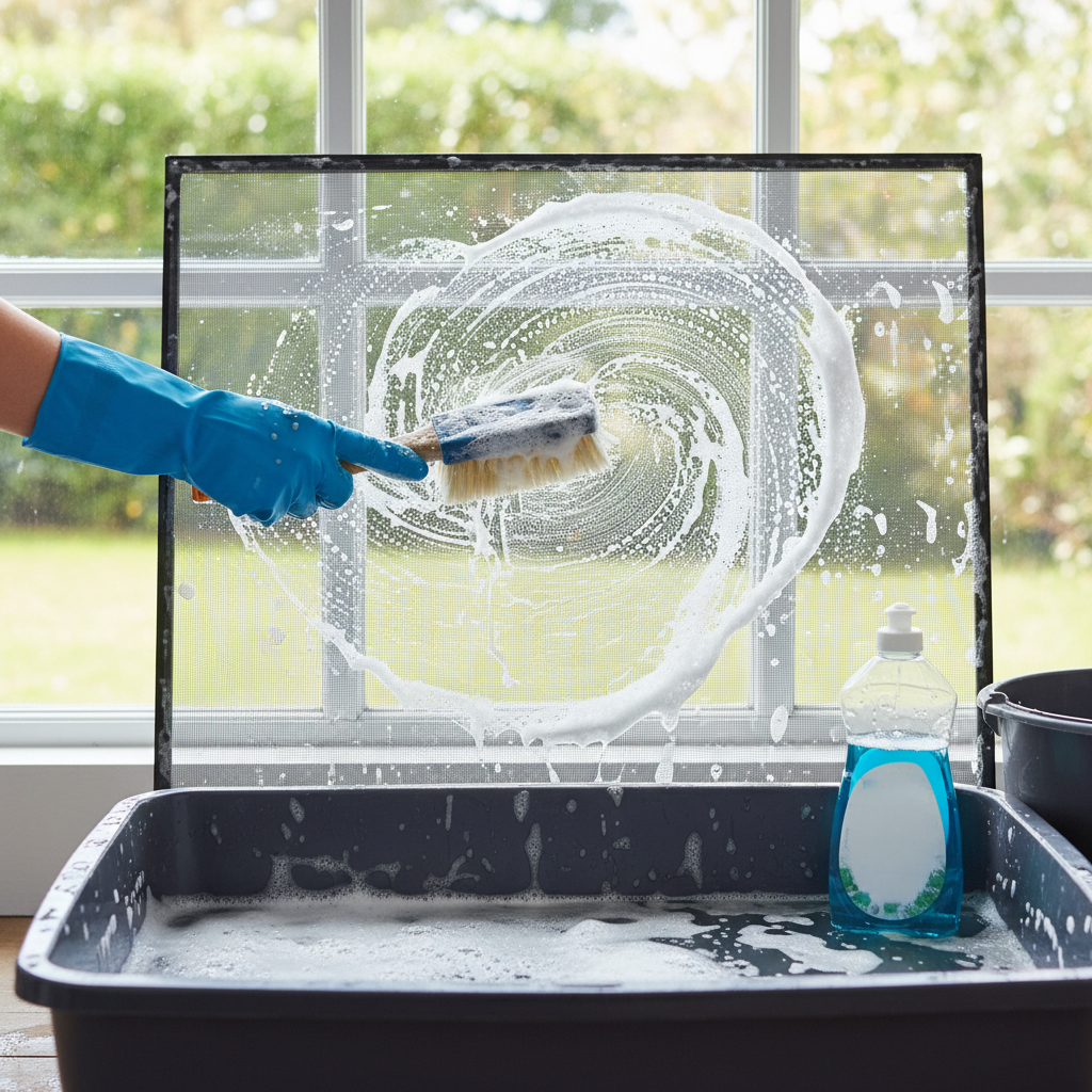 Best Dishwashing Liquid for Cleaning Window Screens: A DIY Guide